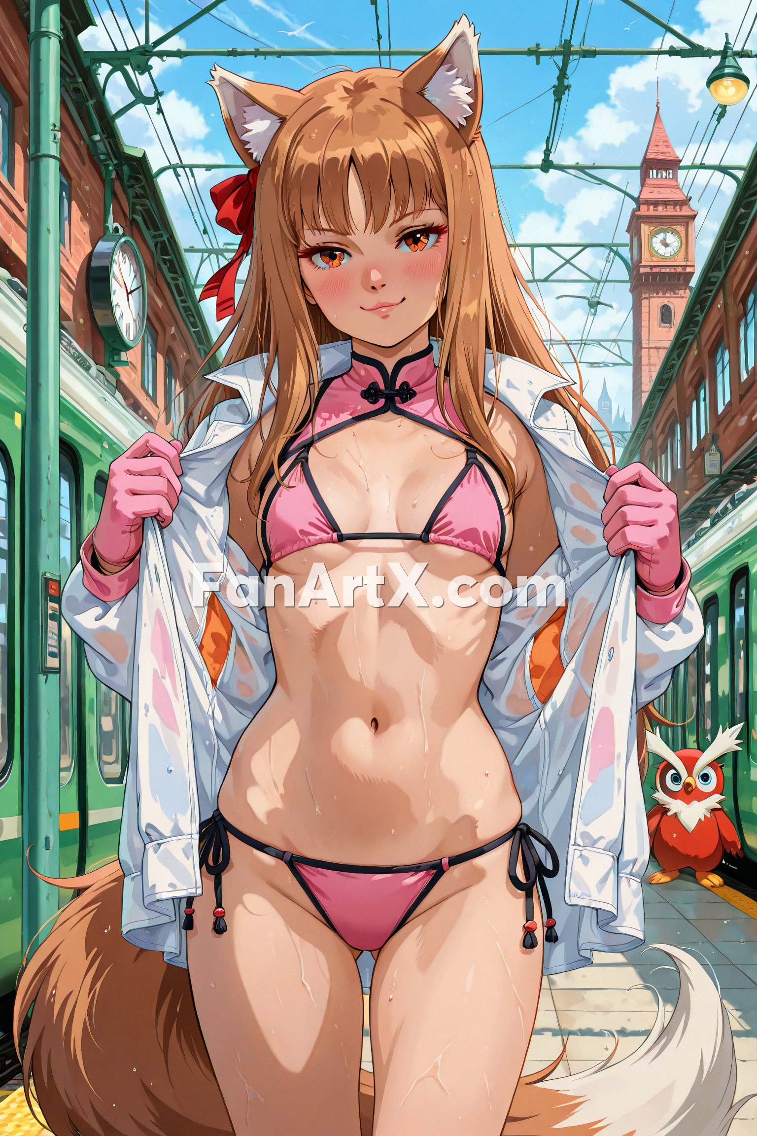 Holo fanart - Spice and Wolf characters 2247128